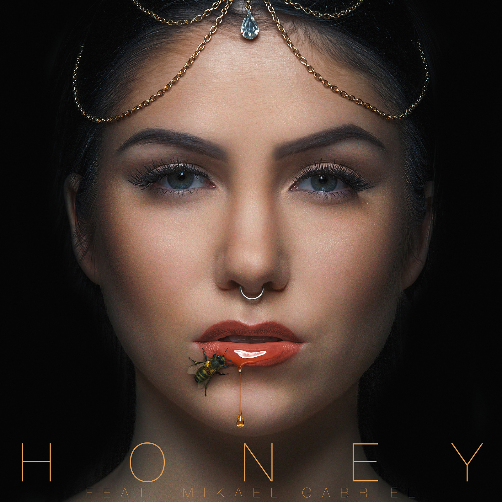 Evelina - Honey -singlen kansi